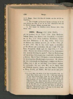 3334. Runge (Joh. Heinr.Christ.)