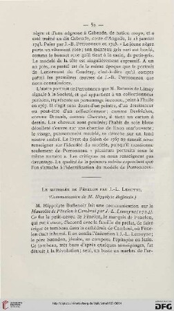 1921: Le mausolée de Fénelon par J.-L. Lemoyne