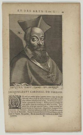 Bildnis des Iacqves Davy Dv Perron