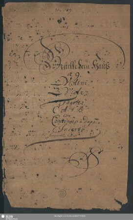 Stimmensatz [Schreiber: Jacobi, S.; u.a.]