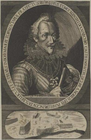 Bildnis von Ernestus von Mansfeld