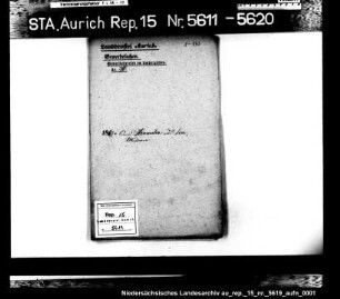Hausierkonzessionen und -gesuche: Conrad Hennecke aus Leer, Musikaufführungen