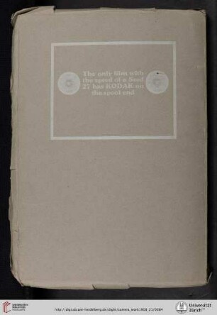 Kodak [Eastman Kodak Co., Film, back cover verso]