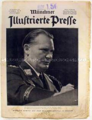 Wochenzeitschrift "Münchner Illustrierte Presse" u.a. über den spanischen Bürgerkrieg und den Reichsbauerntag