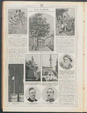 Los baskos : Entrega del árbol de Guernika al pueblo de Buenos Aires