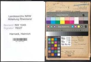 Entnazifizierung Heinrich Harnack , geb. 17.07.1894 (Gartenmeister)