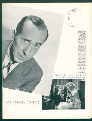 Los grandes cómicos - Charles Butterworth