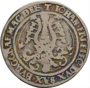 Münze, 1/2 Taler, 1542