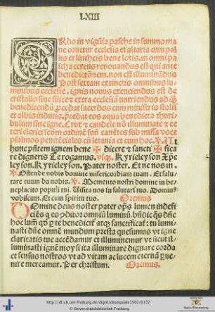 Ordo in vigilia pasche