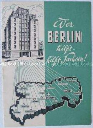 Propagandaschrift für das nationale Aufbauprogramm Berlin