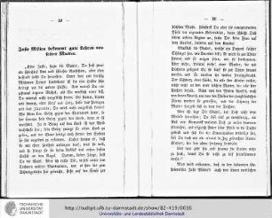 Juste Milieu bekommt gute Lehren von seiner Mutter