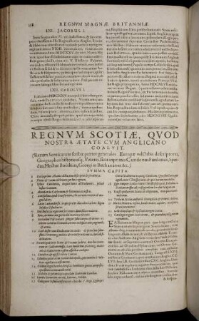 Regnum Scotiae, Quod Nostra Aetate Cum Anglicano Coaluit.
