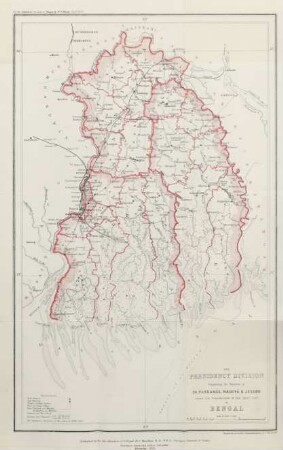 The Presidency Division comprising the districts of 24 Parganás, Nadiyá & Jessor ...