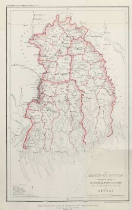 The Presidency Division comprising the districts of 24 Parganás, Nadiyá & Jessor ...