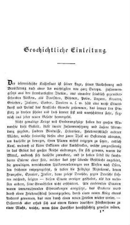 Geschichtliche Einleitung