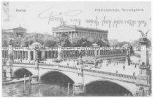 Berlin, Nationalgalerie und Friedrichsbrücke