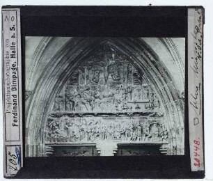 Ulm, Münster : Tympanon, Nordostportal