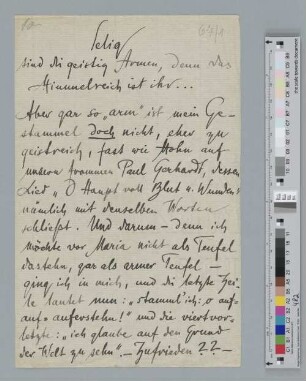 Gedicht an Ida Dehmel