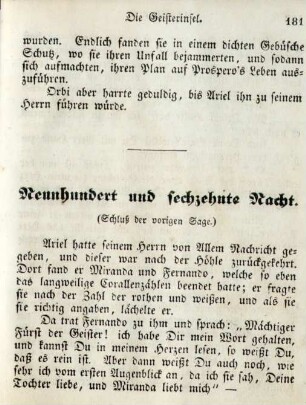Neunhundert und sechzehnte Nacht