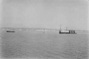 Hafeneinfahrt : Blick auf eine Hafeneinfahrt