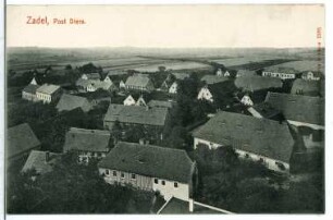 Zadel. Blick auf Zadel