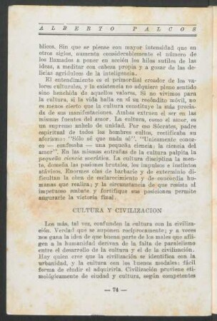 Cultura y civilizacion