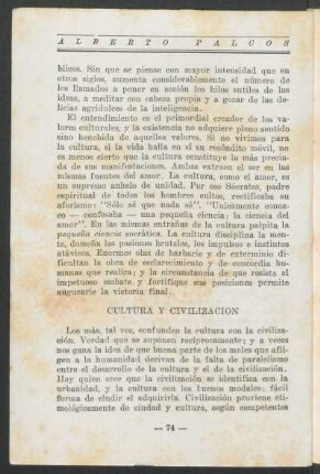 Cultura y civilizacion