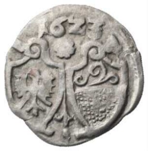 Fundmünze, Dreier (NZ), 1623
