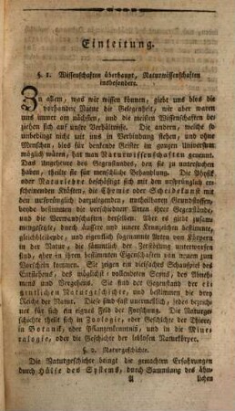 A. J. G. C. Batsch Professors zu Jena Umriß der gesammten Naturgeschichte : ein Auszug aus den frühern Handbüchern des Verfassers für seine Vorlesungen