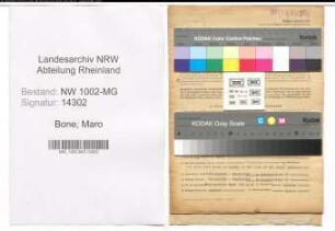 Entnazifizierung Maro Bone , geb. 03.03.1912 (Angestellter)