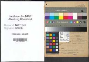 Entnazifizierung Josef Breuer , geb. 23.08.1902 (Geschaeftsfuehrer)