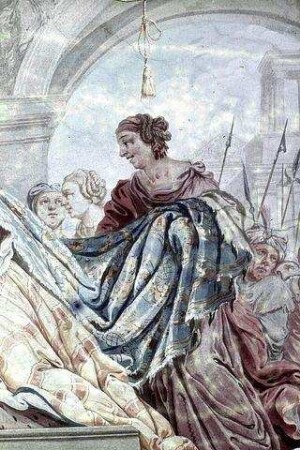 Die Königin von Saba vor Salomon