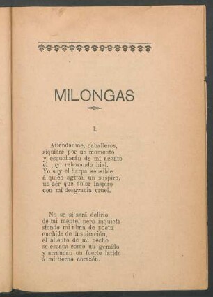 Milongas