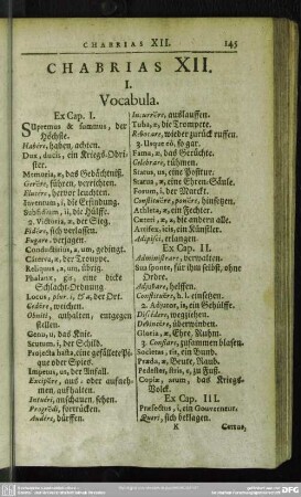 Chabrias XII.