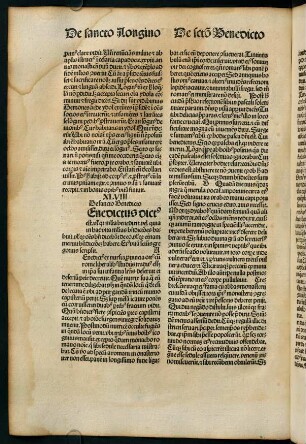 XLVIII. De sancto Benedicto - LI. De passione domini