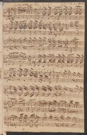 Konzerte; org; G-Dur; BWV 592
