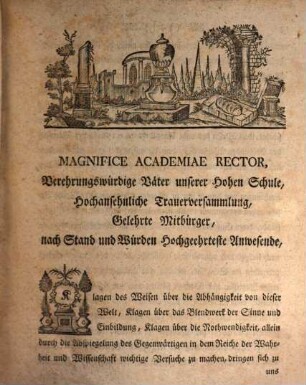 Gründe der Wahrheit daß die abgeschiedene Seele in dem Zustande des Denkens ununterbrochen fortdauren kann