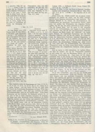 291-295 [Rezension] Kolde, Theodor von, Unterarchivar des Papstes