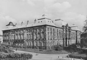 Dresden-Neustadt, Japanisches Palais, Ansicht, Westflügel und Gartenseite