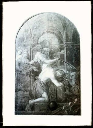 Johannes-Kapelle; Ölbild, Enthauptung Johannes des Täufers