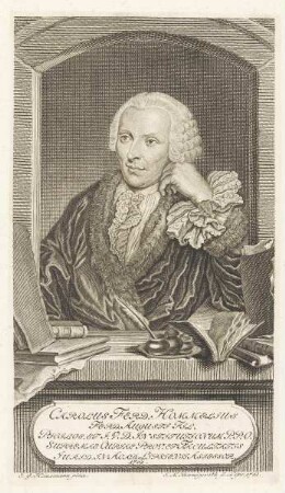 Bildnis des Carolus Ferdinandus Hommelius