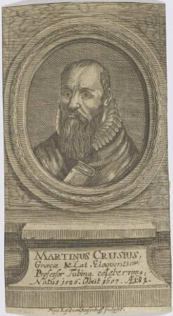 Bildnis des Martinus Crusius