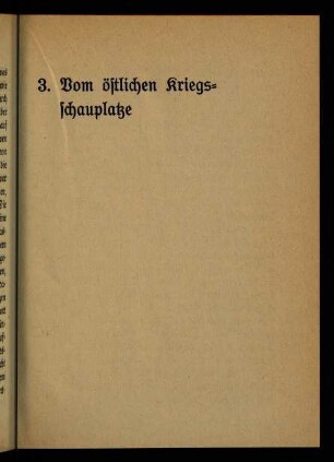 175-222, 3. Vom östlichen Kriegsschauplatze