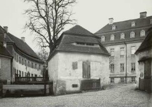 Dahlen, Schloss, Gutshof, Ansicht von Südwesten