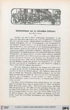 2: Kunstwandlungen und die süddeutschen Hoftheater, [2]