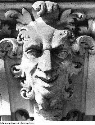 Konsole mit Maske : Dresden. Zwinger. Konsole mit Maske (1714/1718;