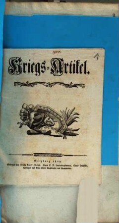 Kriegs-Artikel