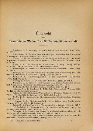 Handbuch für österreichische Universitäts- und Studien-Bibliotheken sowie für Volks-, Mittelschul- und Bezirks-Lehrbibliotheken : mit einer Sammlung von Gesetzen, a. h. Entschliessungen, Verordnungen, Erlässen, Acten und Actenauszügen