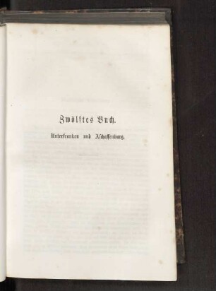Zwölftes Buch.