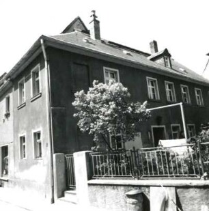 Oederan, Enge Gasse 21. Wohnhaus. Straßenansicht